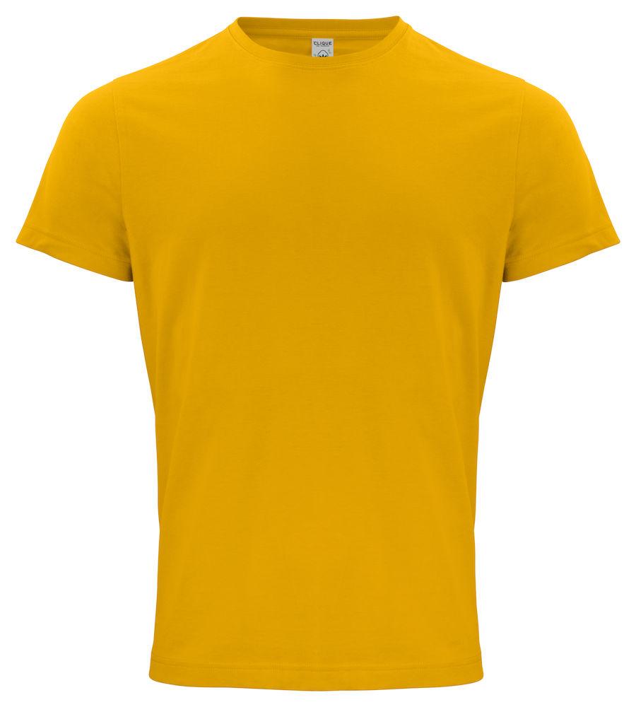 Classic Organic-T Giallo T-Shirt Cotone Biologico Ecosostenibile