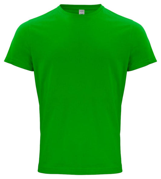 Classic Organic-T Verde Acido T-Shirt Cotone Biologico Ecosostenibile