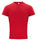 Classic Organic-T Rosso T-Shirt Cotone Biologico Ecosostenibile Taglie Forti