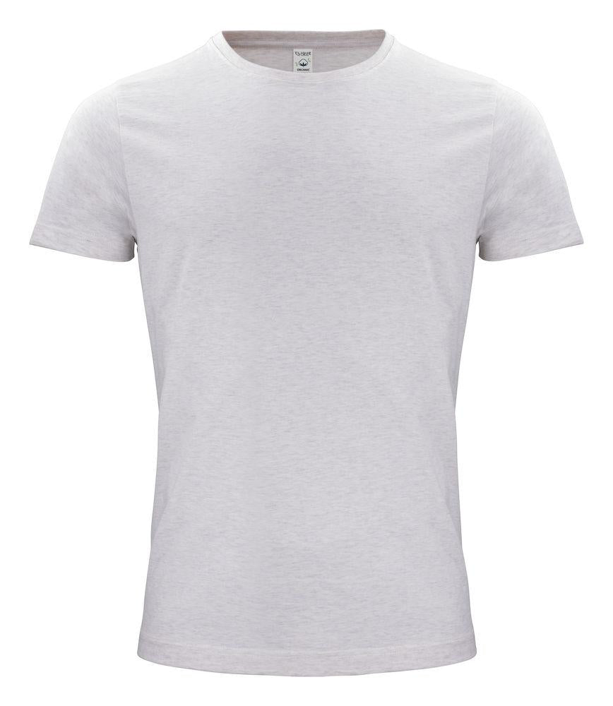 Classic Organic-T Grigio Cenere T-Shirt Cotone Biologico Ecosostenibile Taglie Forti