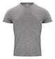 Classic Organic-T Grigio Melange T-Shirt Cotone Biologico Ecosostenibile Taglie Forti