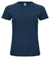 Classic Organic-T Blu T-Shirt Donna Cotone Biologico Ecosostenibile