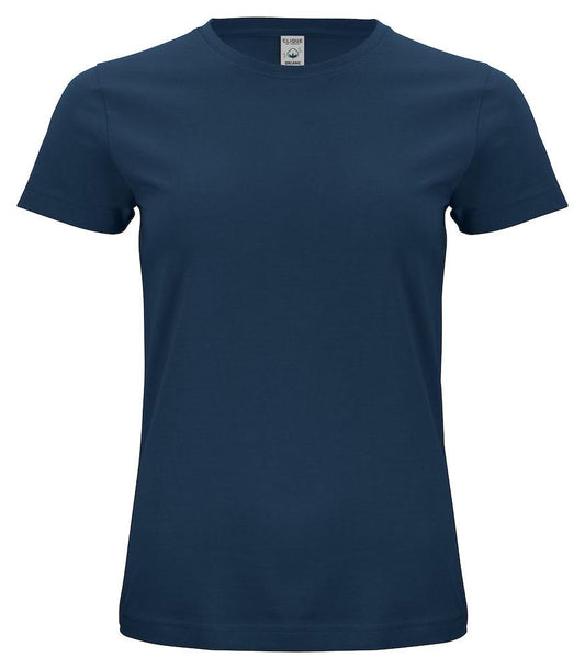 Classic Organic-T Blu T-Shirt Donna Cotone Biologico Ecosostenibile