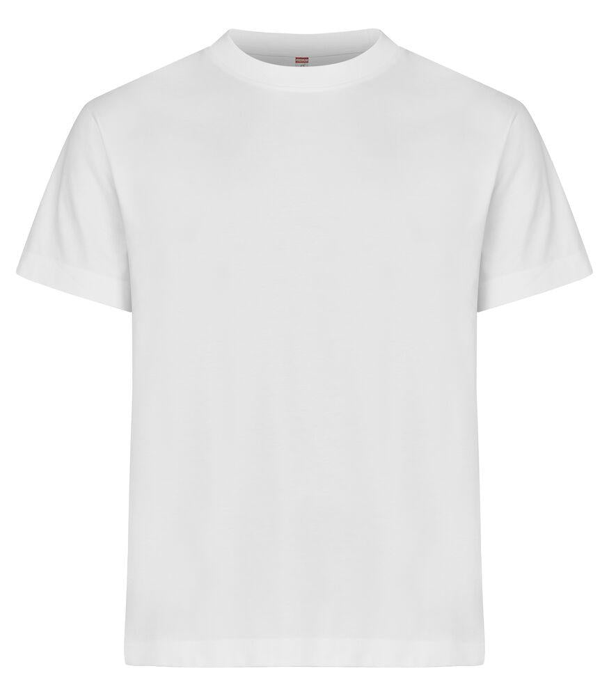 T-Shirt Clique Oversize Bianco 200 gr