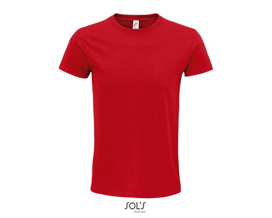 T-Shirt Epic Rosso 140 Cotone Biologico Taglie Forti