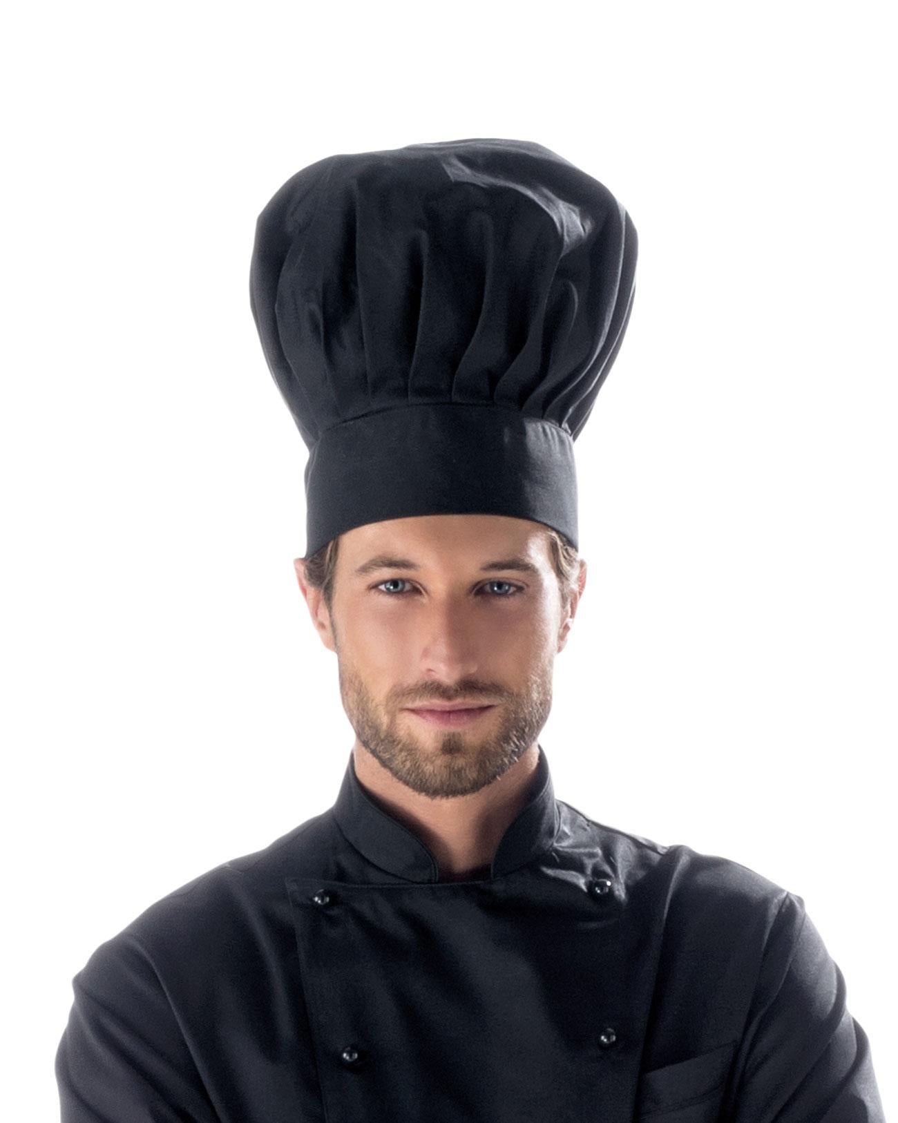 Cappello Cuoco Nero Cappello Chef Regolabile