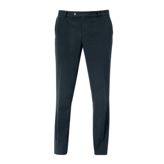 Pantalone Adam Blu Pantalone Uomo Elasticizzato Completo Reception Cameriere