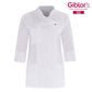 Casacca Donna Mirka Bianco Manica Corta Stiro Facile Tencel Casacca Infermiera