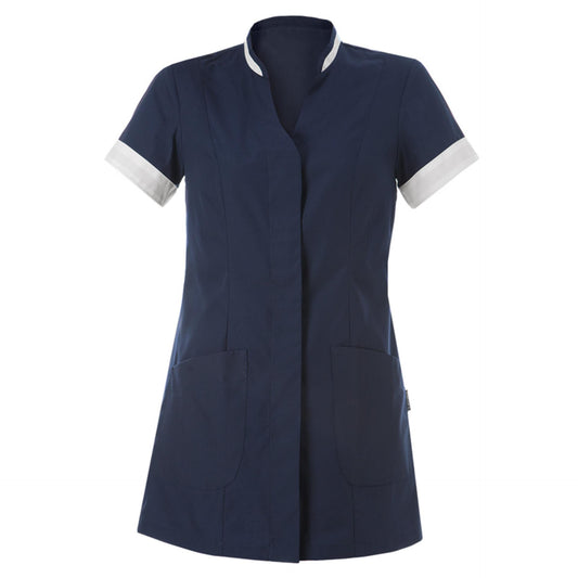 Casacca Aurelia Blu Casacca Donna Manica Corta Pulizie Albergo