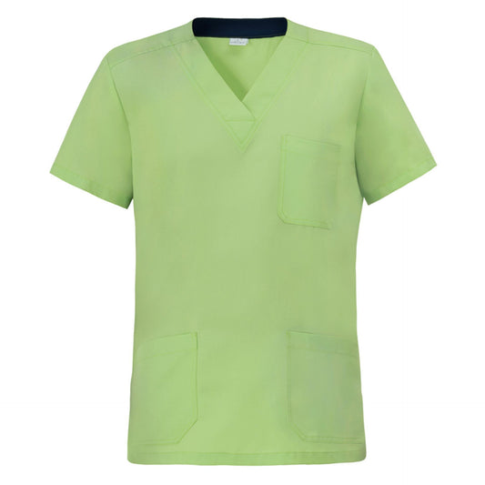Casacca Giuliano Pistacchio Casacca a V No Stiro Traspirante Infermiere Medico Dentista