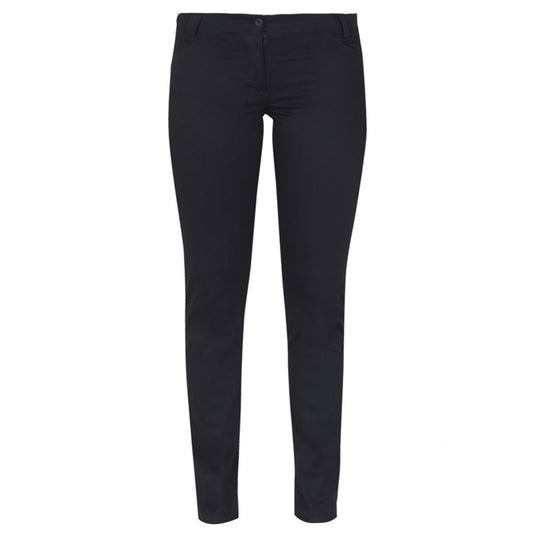 Pantalone Layla Nero Pantalone Donna Elasticizzato Cameriera Bar Estetista