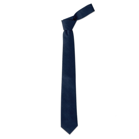 Cravatta Classica Pois Blu