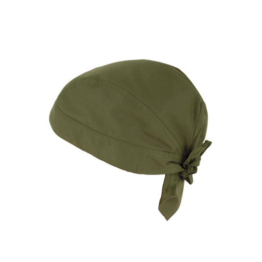 Bandana Marte Verde Militare Bandana Cuoco con Inserto Tergisudore Barbecue Griglia Cucina