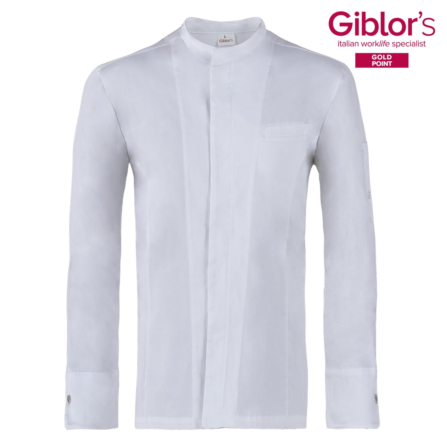 Giacca Cuoco Paul Bianco Facile Stiro Elasticizzata Giacca Chef Stretch Bianca