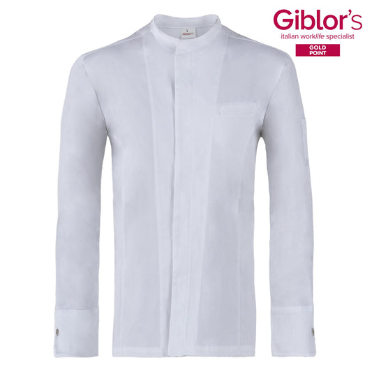 Giacca Cuoco Paul Bianco Facile Stiro Elasticizzata Giacca Chef Stretch Bianca