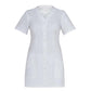 Casacca Donna Nina Bianco Manica Corta Cotone Casacca Infermiera Bottoni Automatici Casacca Assistente alla Poltrona