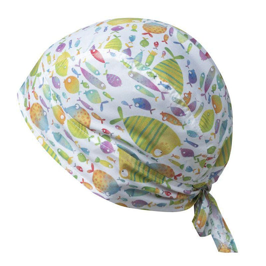 Bandana Urano Fantasia Pesci Tessuto Antibatterico Bandana Cucina Stampata