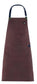 Grembiule Jersey Marrone Grembiule Cuoco Regolabile con Pettorina