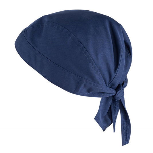 Bandana Marte Blu Bandana Cuoco con Inserto Tergisudore Barbecue Griglia Cucina