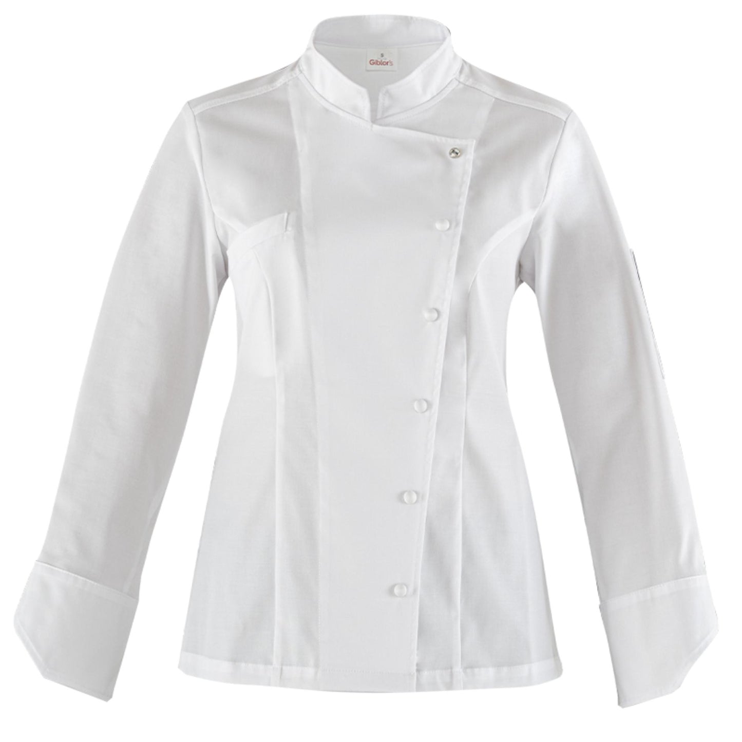 Giacca Unique Sofia Bianco Giacca Cuoco Tencel Elastcizzata