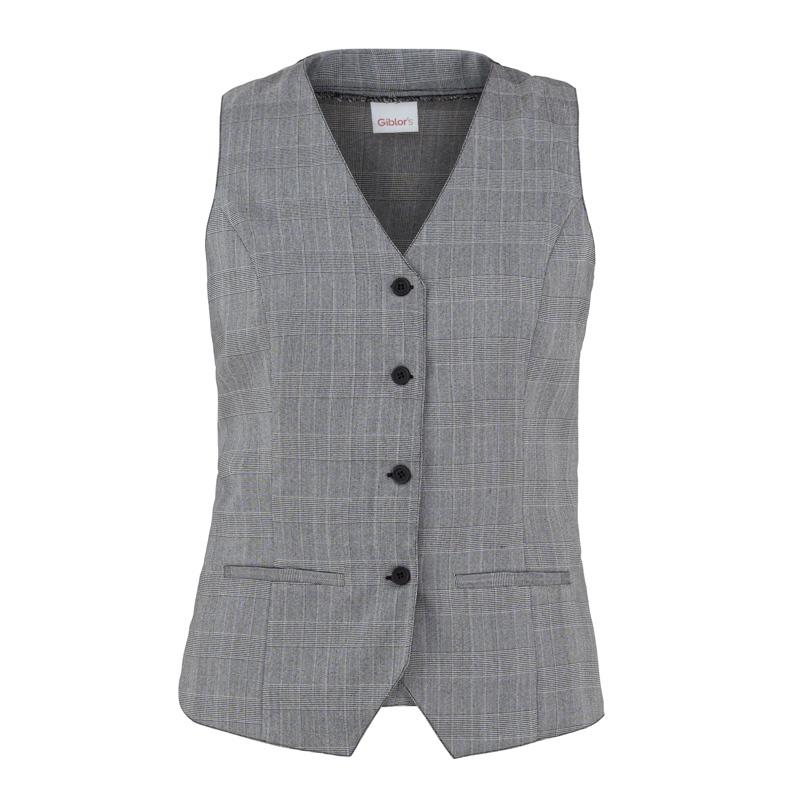 Gilet Cora Principe di Galles Gilet Donna Cameriera Sala Reception Elasticizzato