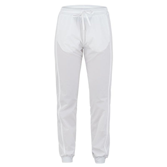 Pantaloni Taylor Bianco Pantalone Unisex Superleggero No Stiro Cucina Estetica Acconciature