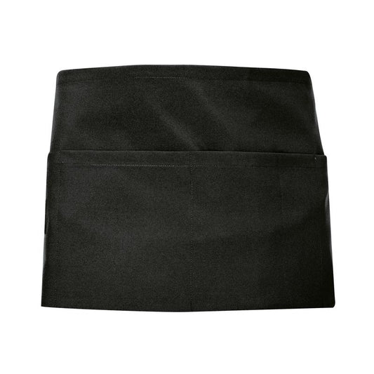 Grembiule Charlie Nero Grembiule con Tasconi Bar Ristorante Caffetteria