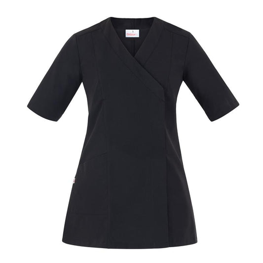 Casacca Gaia Nero Casacca Donna Manica Corta No Stiro