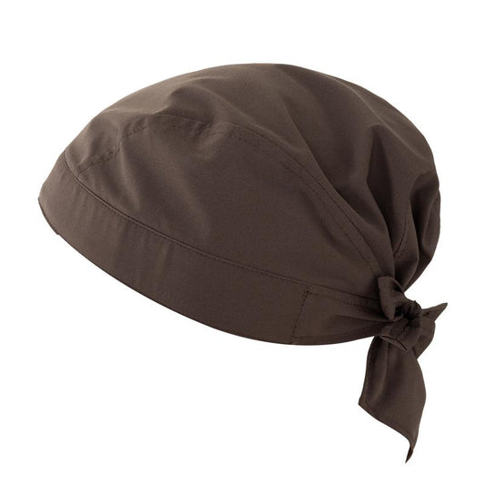 Bandana Marte Marrone Bandana Cuoco con Inserto Tergisudore Barbecue Griglia Cucina