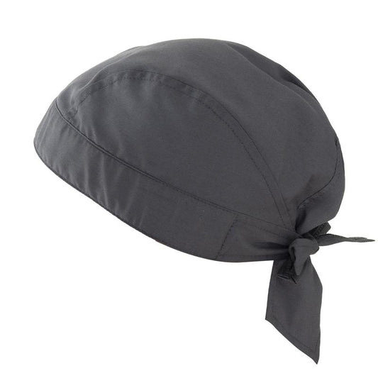 Bandana Marte Grigio Unito Copricapo Cuoco con Tergisudore