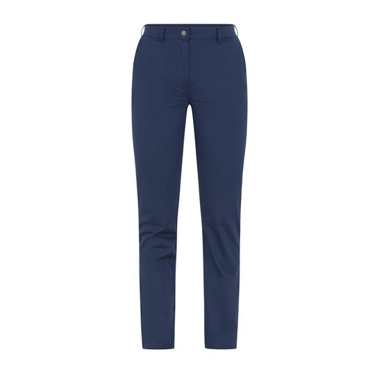 Pantalone Brenda Blu Pantalone Chino Donna Elasticizzato Cameriera Reception