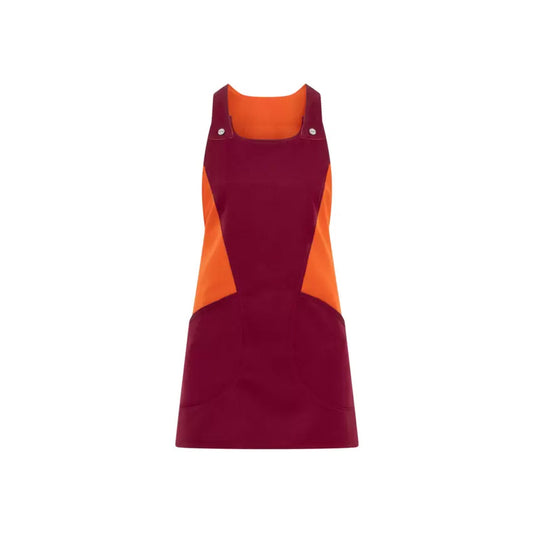 Grembiule Levante Bordeaux Casacca Donna Asilo Pub Panificio