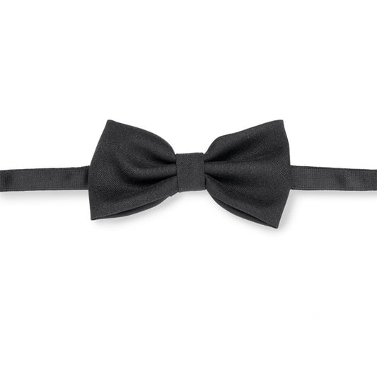 Papillon Dacron Nero Cravattino Cameriere