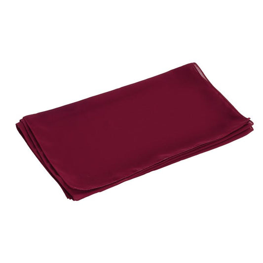 Foulard Bordeaux Tinta Unita 35x140