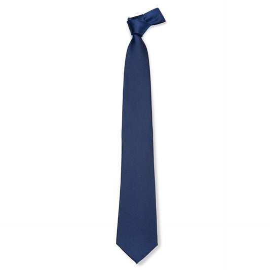 Cravatta Classica Blu Navy Tinta Unita