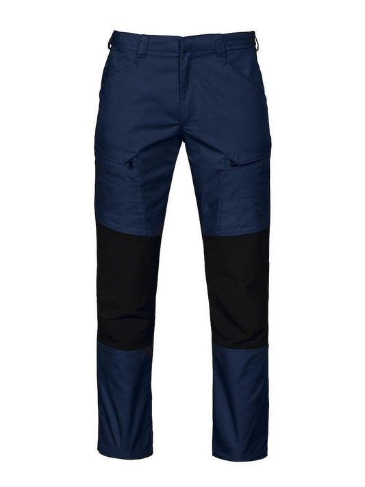 Pantalone Multitasche Blu Projob Pantalone da Lavoro con Inserti Elasticizzati