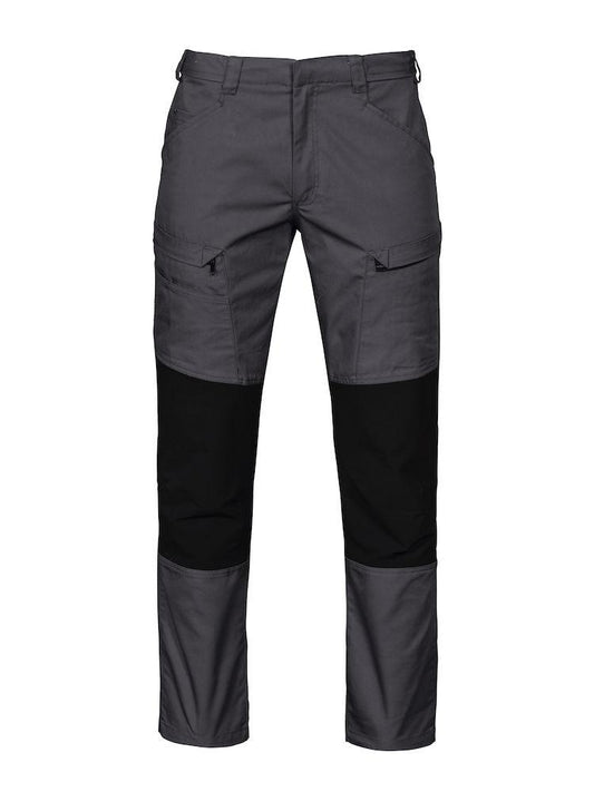 Pantalone Multitasche Grigio Projob Pantalone da Lavoro con Inserti Elasticizzati