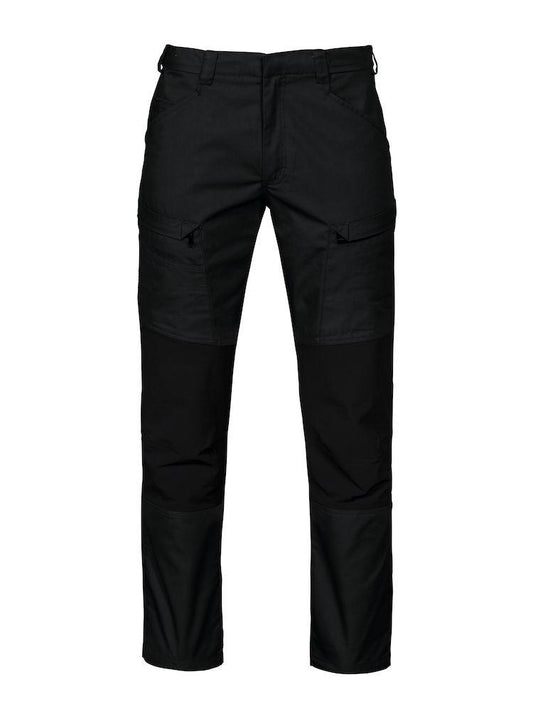 Pantalone Multitasche Nero Projob Pantalone da Lavoro con Inserti Elasticizzati