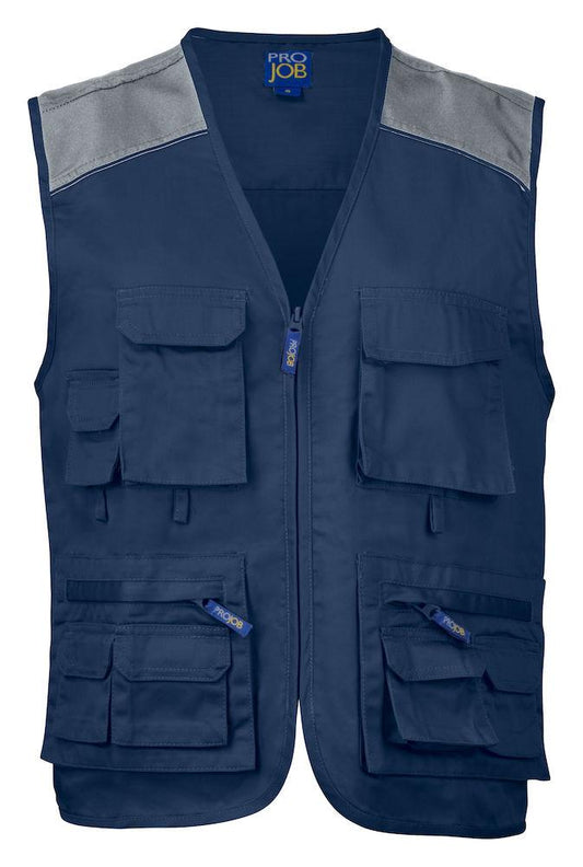 Gilet Multitasche Blu Gilet Pescatore Magazziniere Officina Muratore