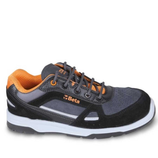 Scarpa Beta S3 Src Grigio con Inserti Arancio Scarpa Antinfortunistica Magazzino Meccanico Officina Industria