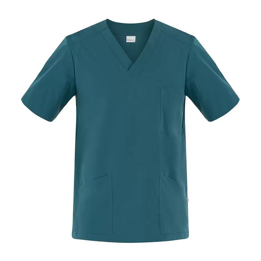 Casacca Flavio Ottanio Casacca Infermiere Medicale Collo a V No Stiro Microfibra Superleggera