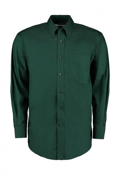 Camicia Oxford Verde Scuro Taglia L Camicia Uomo Manica Lunga