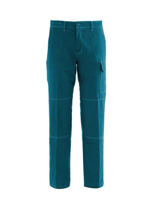 Pantalone SerioPlus+ Light Verde Pantalone da Lavoro Estivo Leggero con Tascone