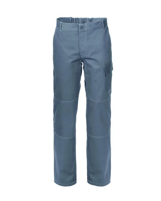 Pantalone Serio Plus + Stretch Grigio Pantalone da Lavoro Elasticizzato Officina Industria Meccanico Elettricista