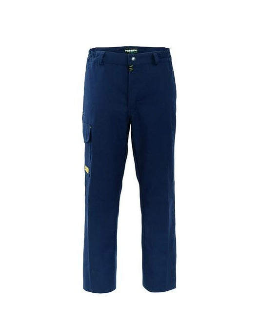 Pantalone 3ACTIVE Blu PAntalone Multiprotezione Antiacido Antistatico Industria Officina Chimica