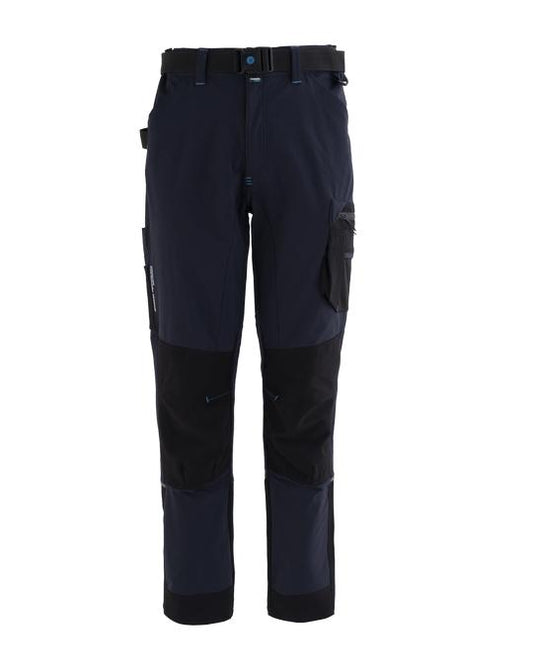 Pantalone Elasticizzato Rainold Blu Rossini Tech Meccanico Elettricista Magazziniere