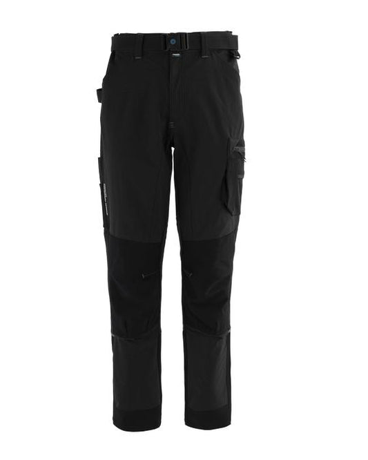 Pantalone Elasticizzato Rainold Nero Rossini Tech Meccanico Elettricista Magazziniere