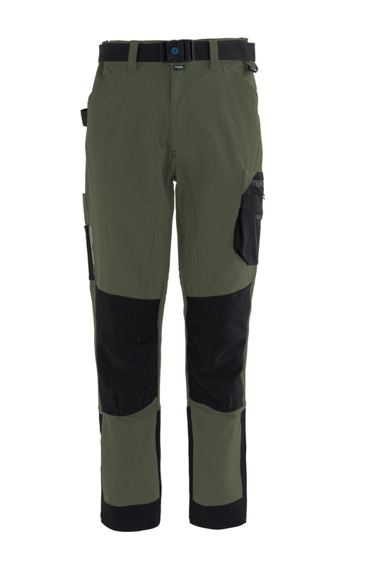 Pantalone Rainold Light Verde Rossini Tech Meccanico Elettricista Magazziniere Elasticizzato