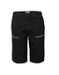 Bermuda R-Stretch Nero Pantaloncino da Lavoro con Tasconi Elasticizzato