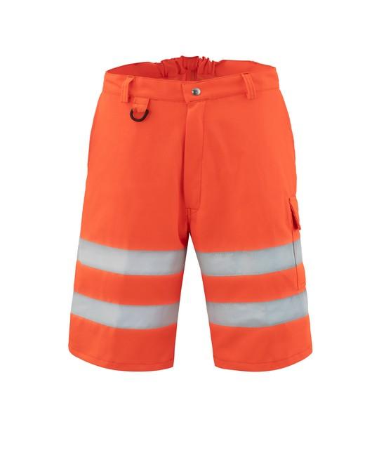 Bermuda Hi-Vis Arancio Pantaloncino da Lavoro da Lavoro Alta Visibilità da Cantiere Asfaltatore Lavori Stradali